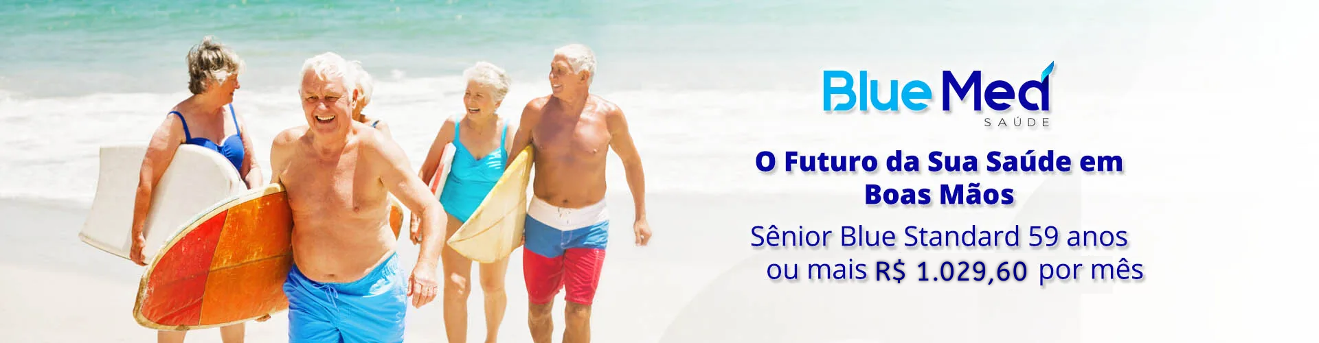 Blue Med Saúde Sênior Blue Standard 59 anos ou mais em Santos